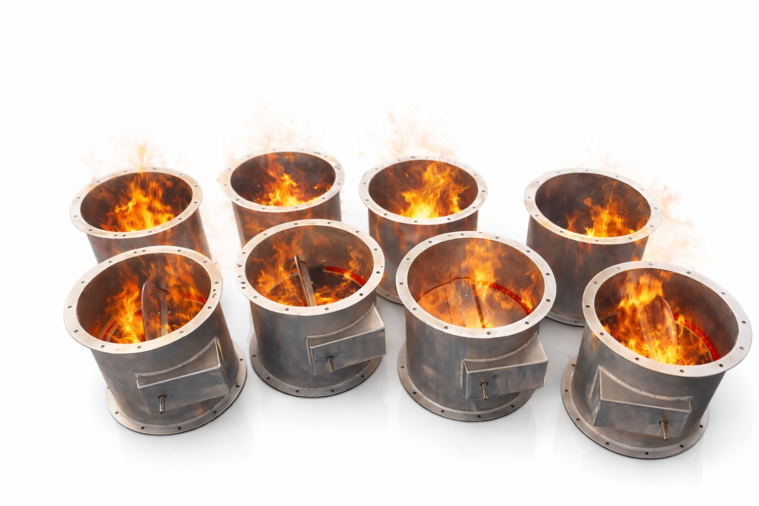 MOTORLU TEK KANATLI YANGIN DAMPERİ EXPERT KLİMA